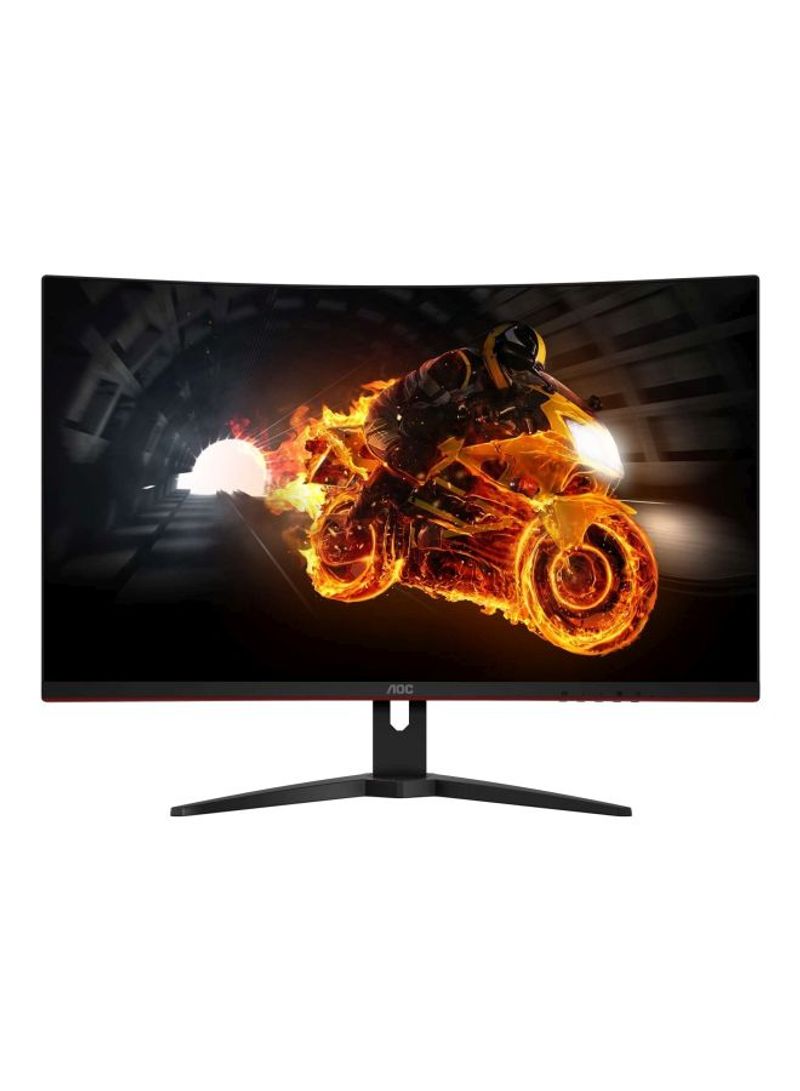 31.5-Inch VA Curved 2K Gaming Monitor with AMD FreeSync, 144Hz, 1ms, HDMI and DisplayPort inputs Black