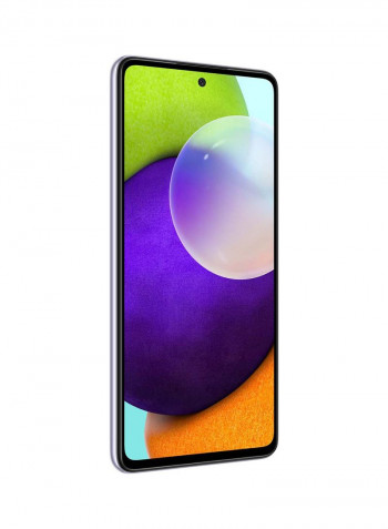 Samsung Galaxy A52 Dual SIM Awesome Violet 8GB RAM 128GB 4G LTE - Middle East Version