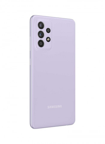 Samsung Galaxy A52 Dual SIM Awesome Violet 8GB RAM 128GB 4G LTE - Middle East Version