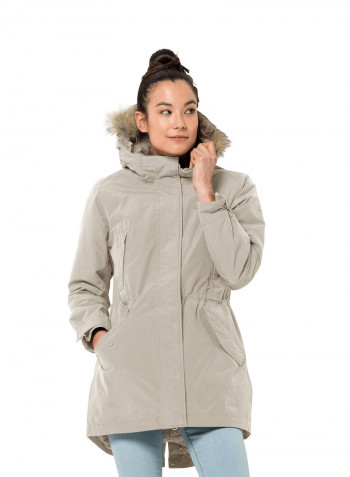 Wildwood Casual Parka رمادي