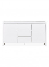Andes 3-Drawer Sideboard White