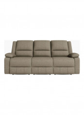 Lancer 3-Seater Recliner Sofa Beige