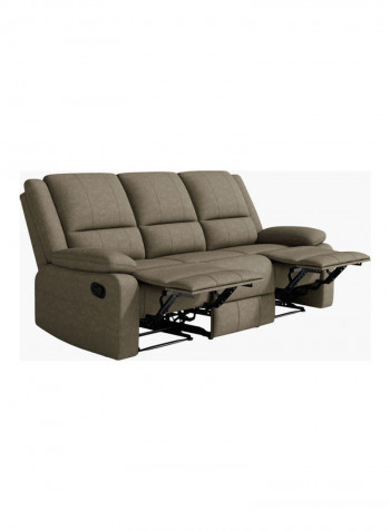 Lancer 3-Seater Recliner Sofa Beige