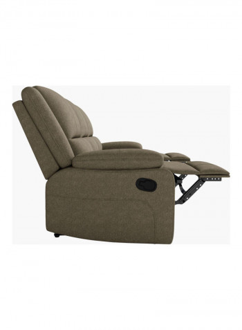 Lancer 3-Seater Recliner Sofa Beige