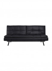 Tani 2-In-1 Sofa With Bed Black 200x90x120cm