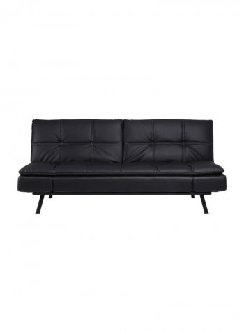 Tani 2-In-1 Sofa With Bed Black 200x90x120cm