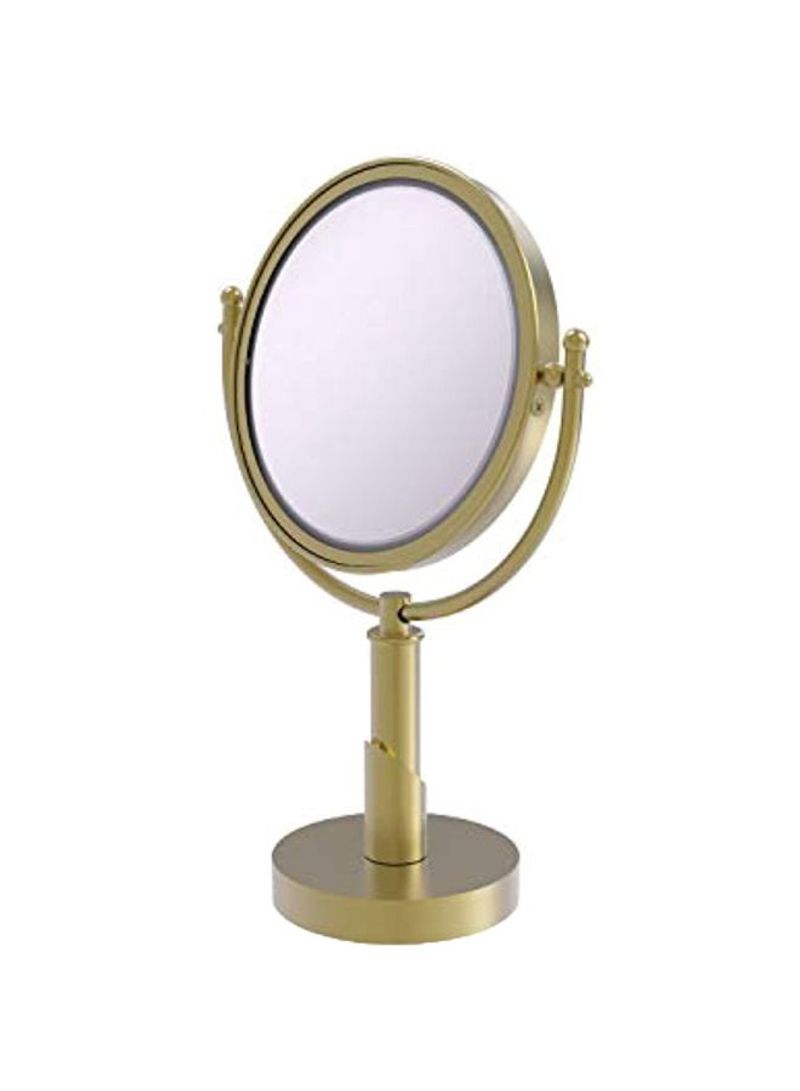 Soho Collection Double Face Make-Up Mirror Gold 8inch