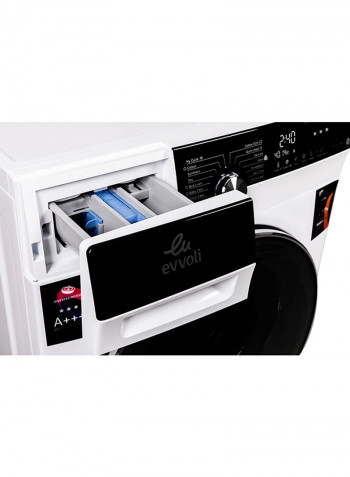 8 KG 1400 PRM Front Load Washing Machine 8 kg 2000 W EVWM-FBLE-814W White/Black