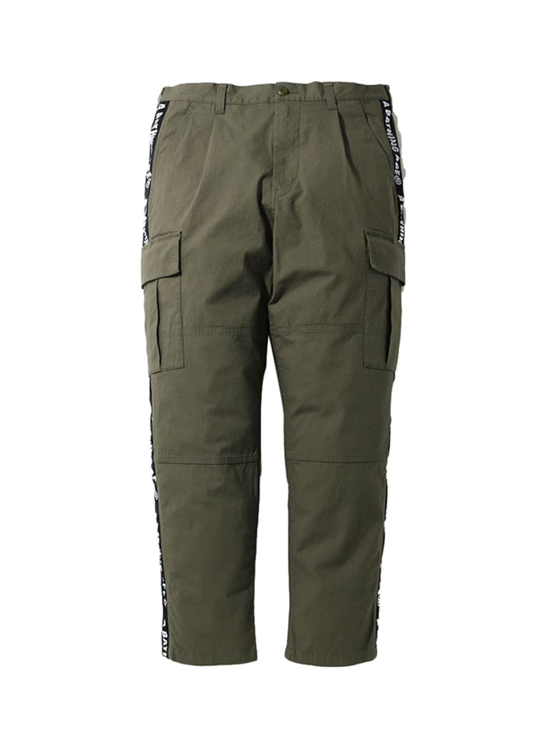6-Pocket Mid-Rise Pants Olivedrab