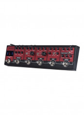 6-in-1 Combined Effect Pedal Boost +Overdrive + Distortion + Modulation + Delay + Reverb Built-in Tuner Tap Tempo With Carry Case
