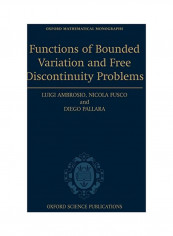 Functions Of Bounded Variation And Free Discontinuity Problems Hardcover