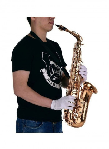 10-Piece Eb Alto Saxophone With Accessories And Case Set