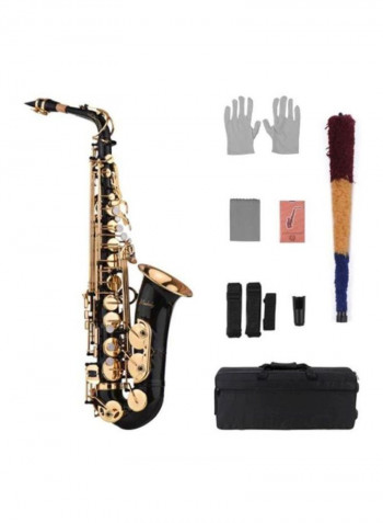 Alto Saxophone Woodwind Instrument With Padded Carry Case