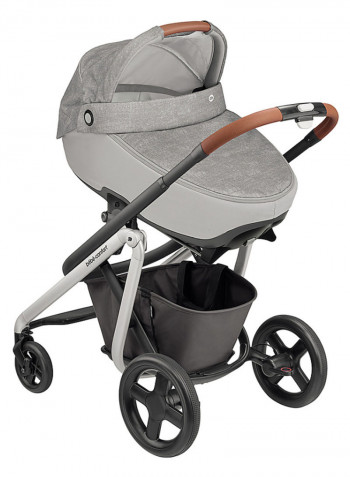 Jade Baby Travel Carrycot - Grey