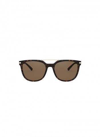 Men's Full-Rimmed Square Shape Sunglasses - Lens Size: 56 mm