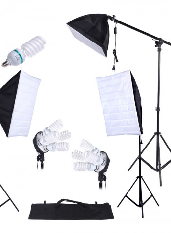 Photography Studio Lighting Kit Black/White