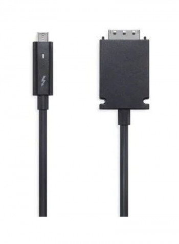 Thunderbolt 3 USB-C Dock With Adapter Black