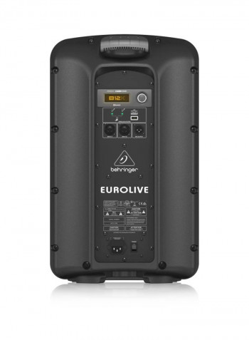 2-Way PA Loudspeaker System B12X Black