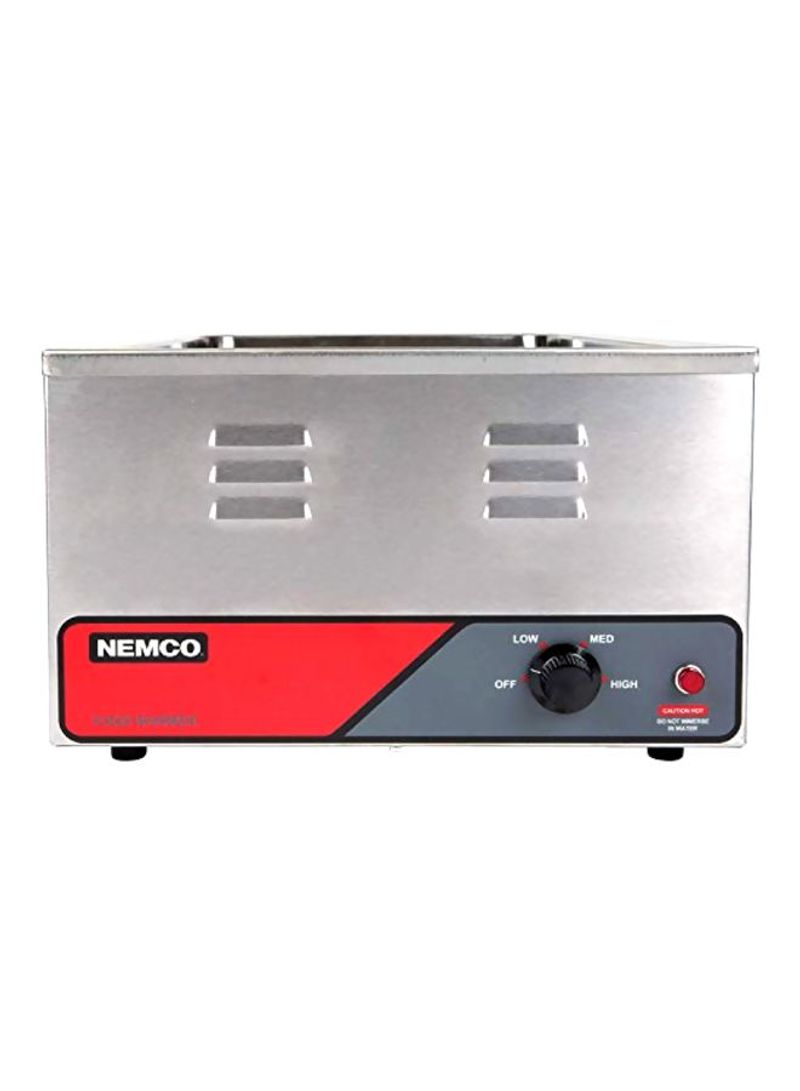 Food Warmer 6055A Silver/Black/Red