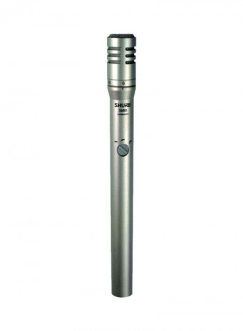 Condenser Instrument Karaoke Microphone SM81-LC Silver