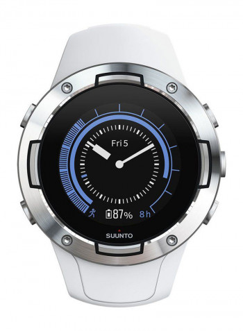 5  GPS Sportswatch White