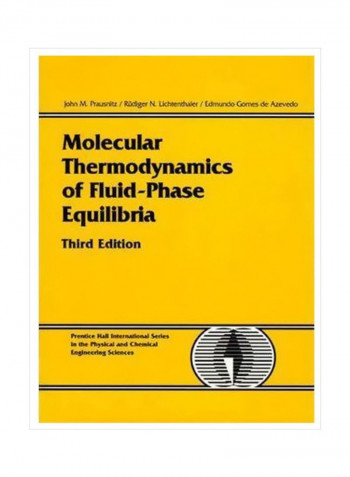 Molecular Thermodynamics of Fluid-Phase Equilibria Paperback 3