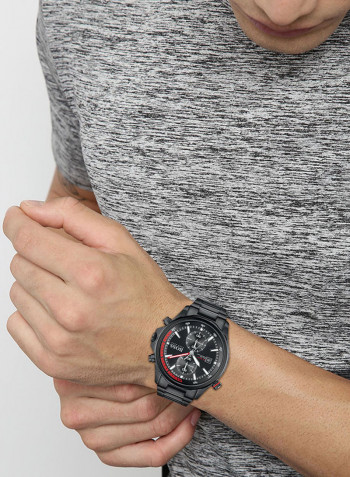 Men's Globetrotter Stainless Steel Chronograph Watch 1513825