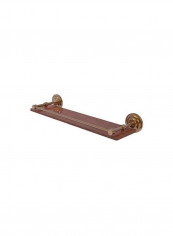 Wooden Bathroom Shelve Brown 22inch