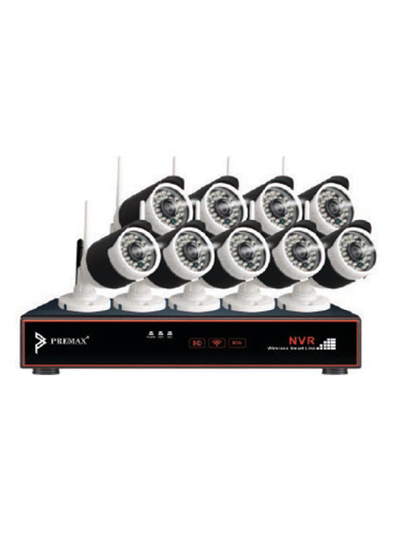 2MP 9-Channel WIFI CCTV Kit