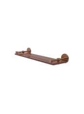 Prestige Skyline Collection Wooden Bathroom Shelf Brown 22inch