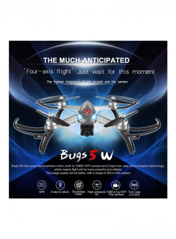Full HD Wi-Fi Drone Camera With Two Batteries