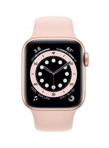 Watch Series 6-40 mm GPS Gold Aluminium Case with Sport Band Pink Sand