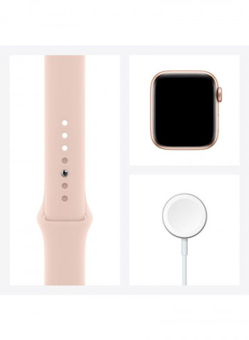 Watch Series 6-40 mm GPS Gold Aluminium Case with Sport Band Pink Sand