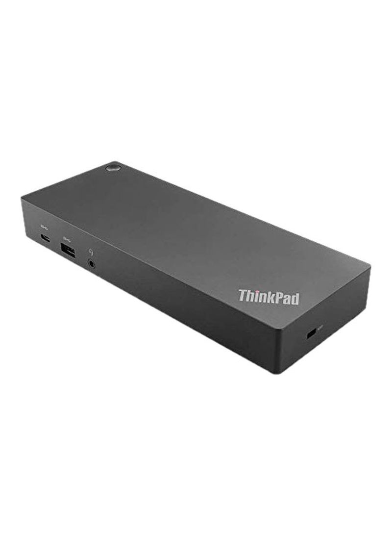ThinkPad Hybrid USB-C With USB-A Dock Black