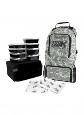 11-Piece Meal Prep Backpack With Container Set Grey/Black/White reviews 11-Piece Meal Prep Backpack With Container Set Grey/Black/White
