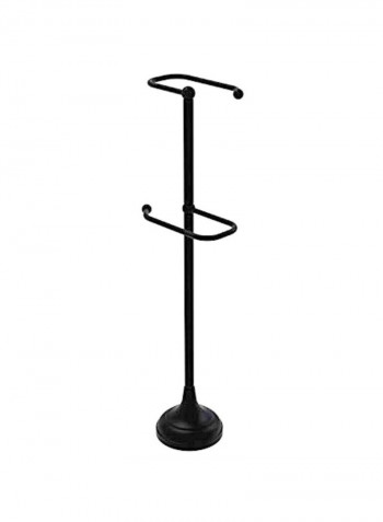 Toilet Tissue Stand Black