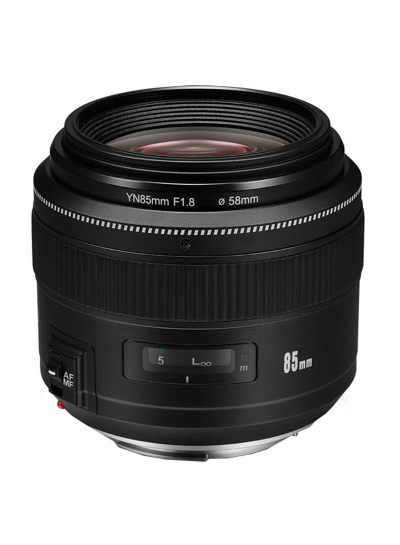 YN 85mm f/1.8 Lens For Canon EF Black