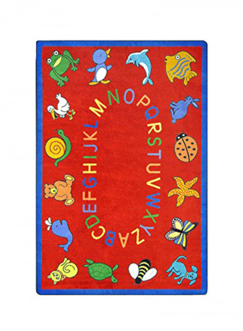 Early Childhood Carpet Red 5 x 7feet