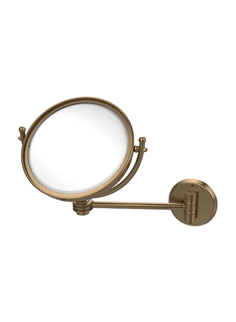 Wall Mounted Mirror Gold/Silver 8inch