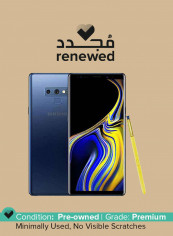 Renewed - Galaxy Note9 Dual SIM Ocean Blue 6GB RAM 128GB 4G LTE reviews Renewed - Galaxy Note9 Dual SIM Ocean Blue 6GB RAM 128GB 4G LTE