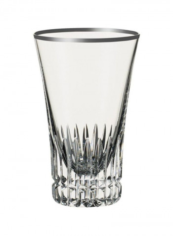 4-Piece Grand Royal Platinum Tall Glass Set Clear 400ml