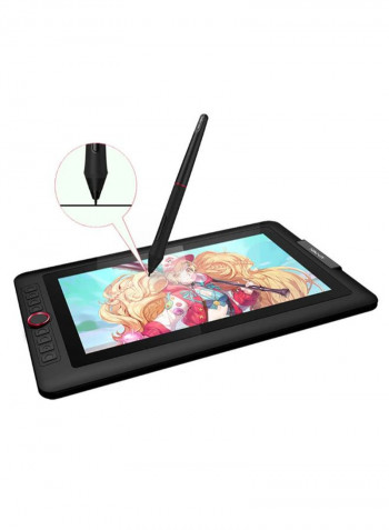 Portable Graphic Drawing Display Artist 133 Pro With Pen Black