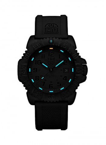 Men's Analog Navy Seal Colormark Watch- A-3051-BO