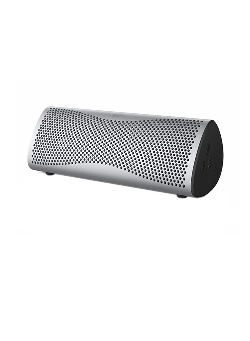 MUO Wireless Bluetooth Speaker 11.6 x 24.2 x 12.2centimeter Light Silver