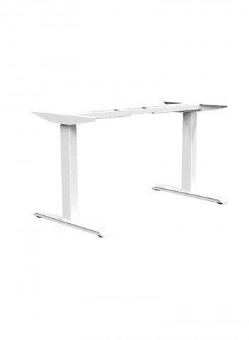 Bluetooth Height Adjustable Stand Desk White