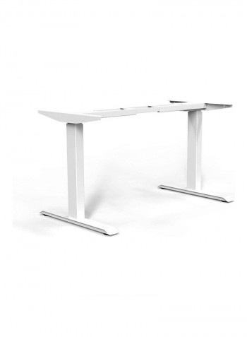 Bluetooth Height Adjustable Stand Desk White