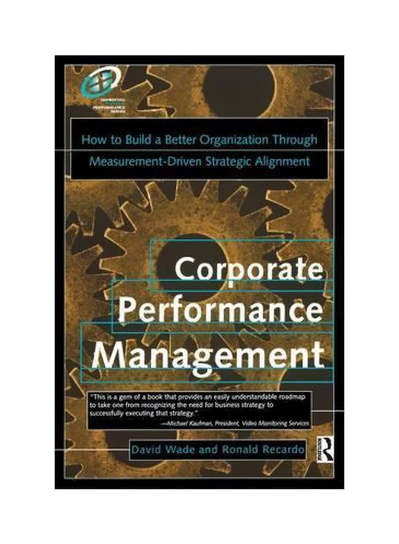 Corporate Performance Management Hardcover