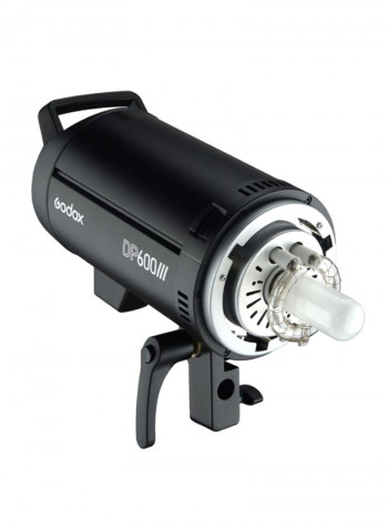 Professional Studio Flash Light Black/Silver/White