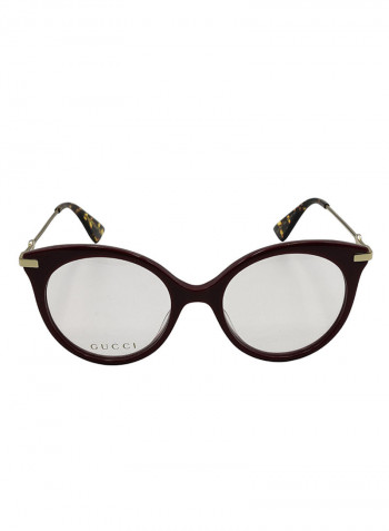 Cat Eye Eyeglass Frame - Lens Size: 50 mm للنساء