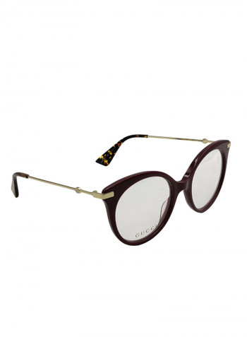 Cat Eye Eyeglass Frame - Lens Size: 50 mm للنساء